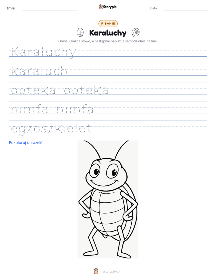 Ćwiczenie Pisania