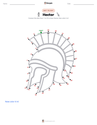 Hector printable worksheet preview