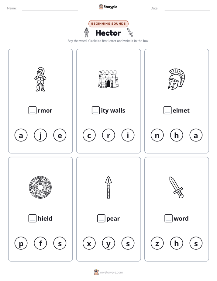 Beginning Sounds