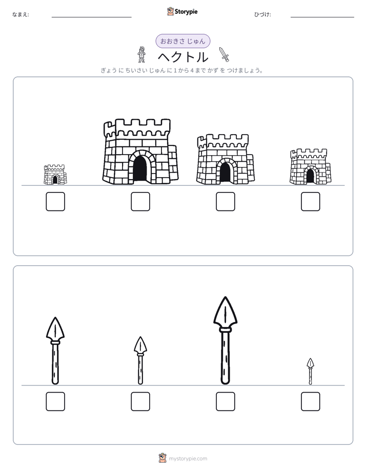 サイズ順