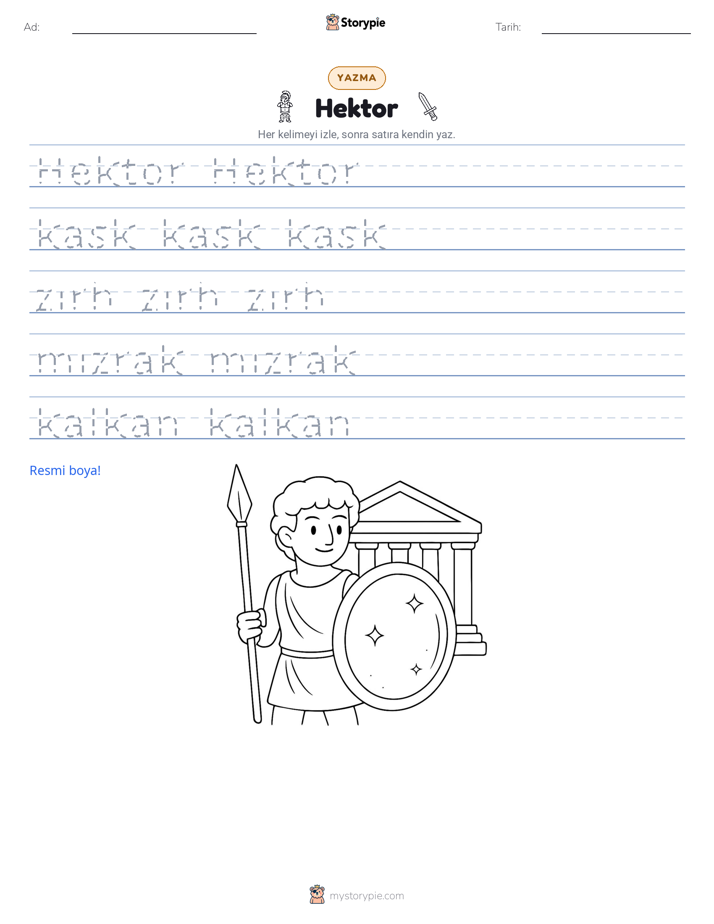Yazma Pratiği