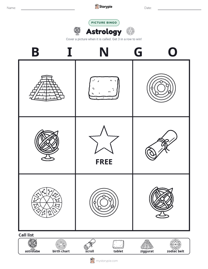 Picture Bingo