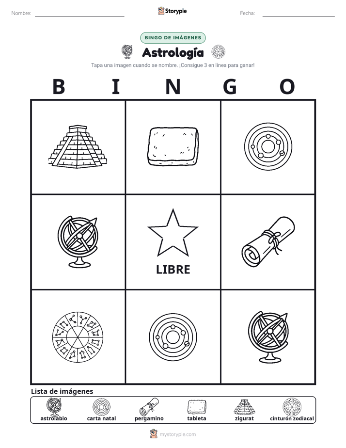 Bingo de Imágenes