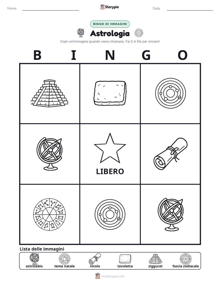 Bingo delle Immagini