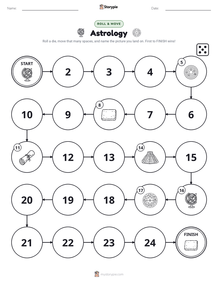 Roll & Move Game