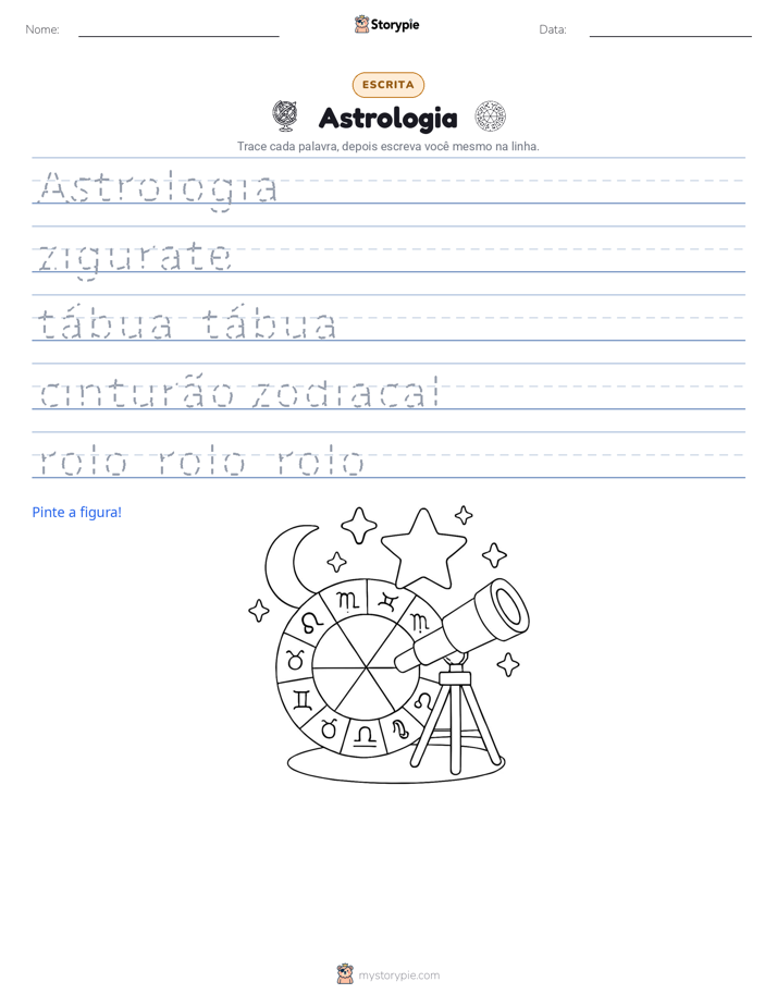 Prática de Escrita
