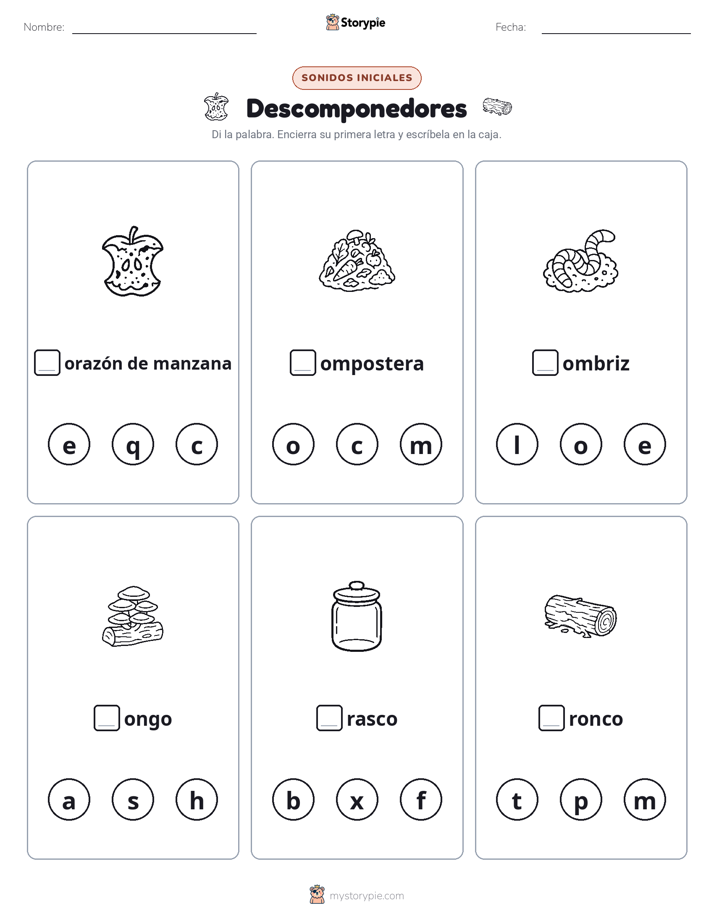 Sonidos Iniciales