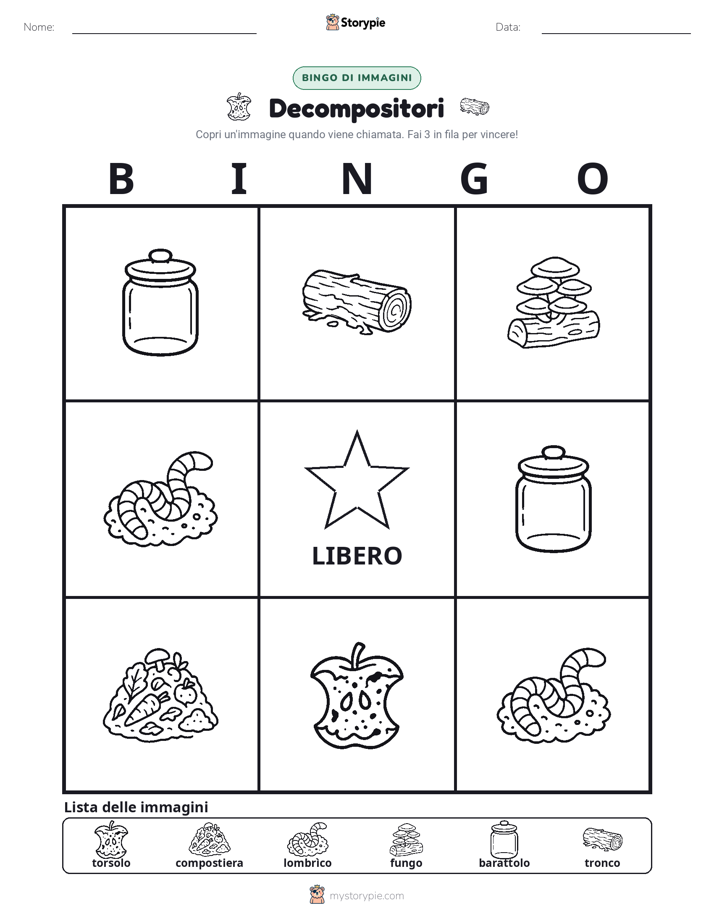 Bingo delle Immagini