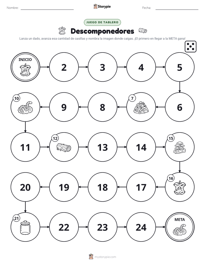 Juego de Rueda y Avanza
