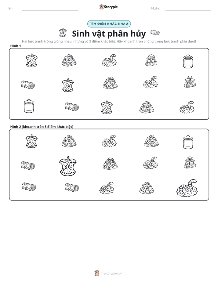 Tìm Sự Khác Biệt