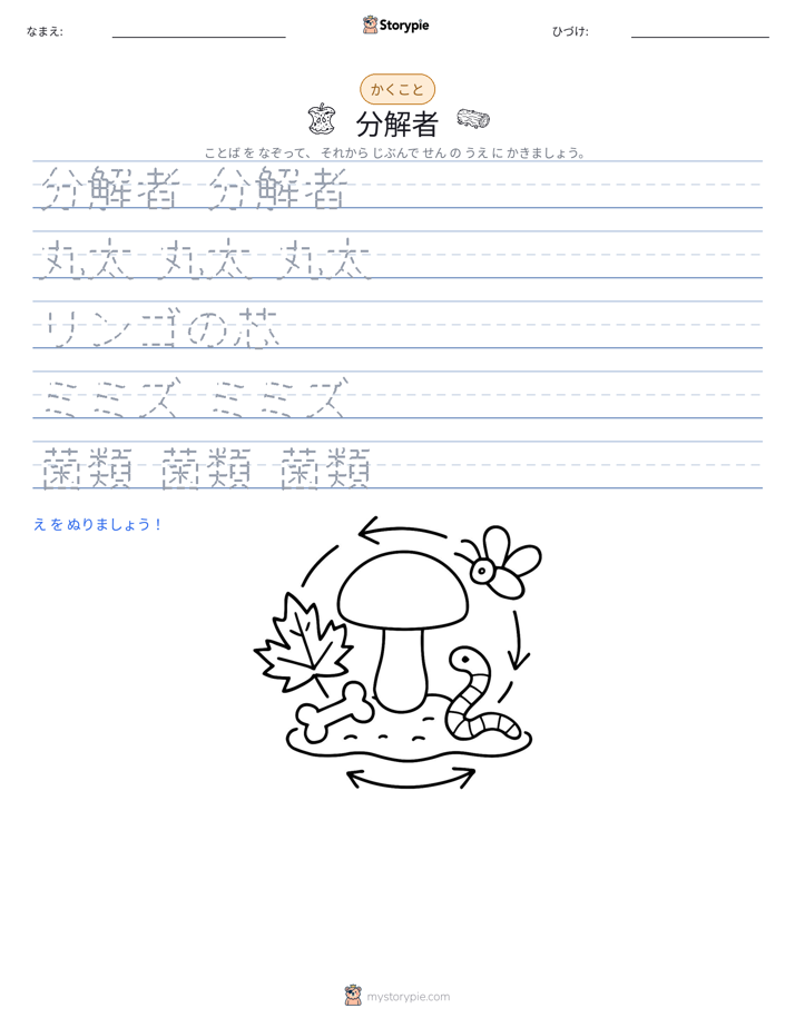 書き取り練習