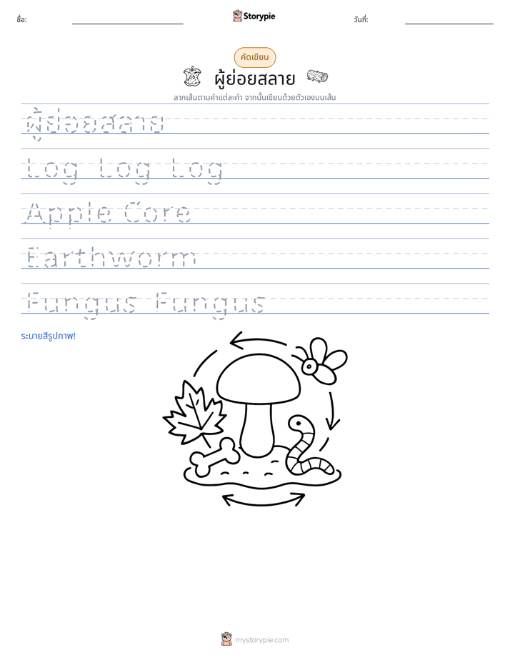 การฝึกเขียน