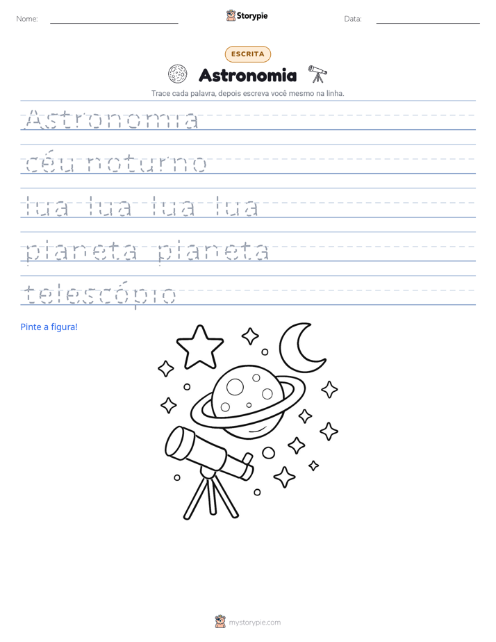 Prática de Escrita