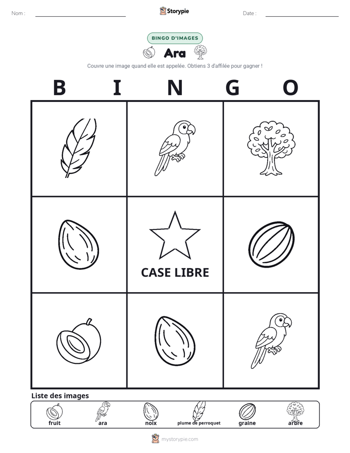 Bingo d'Images