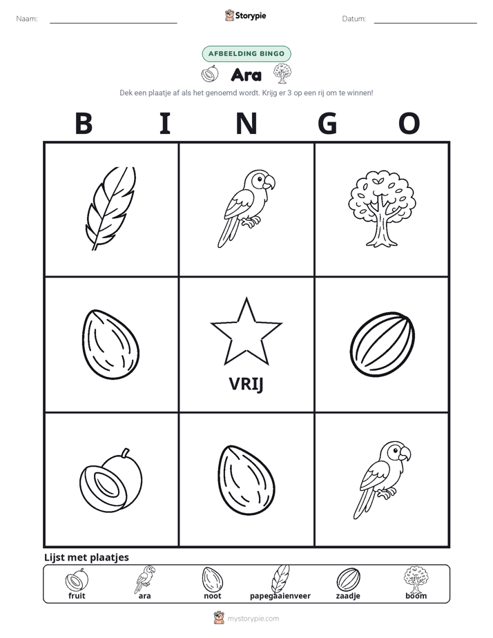 Afbeelding Bingo
