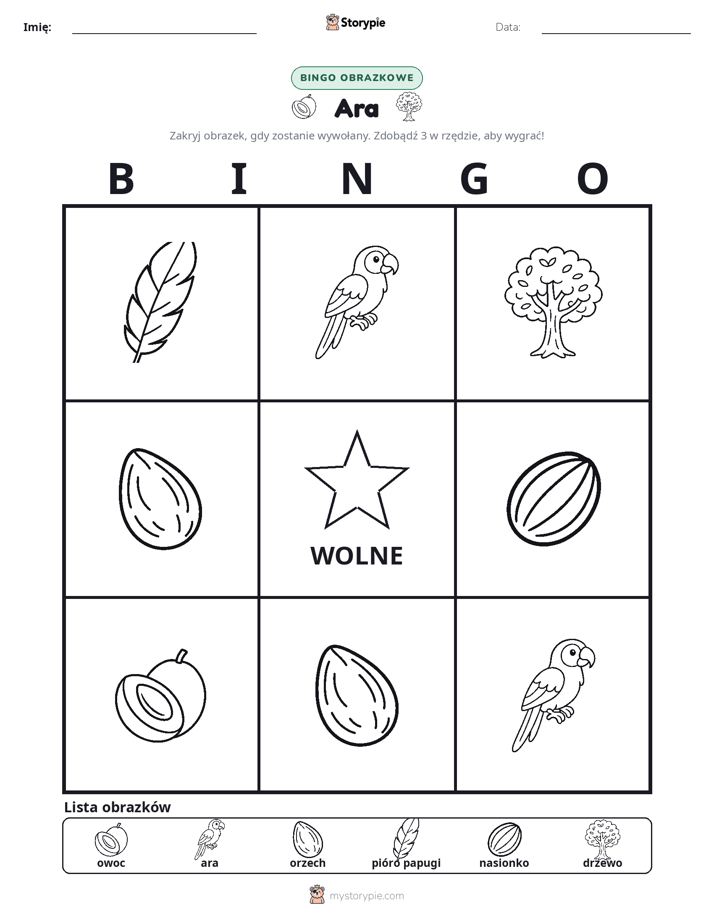Bingo obrazkowe
