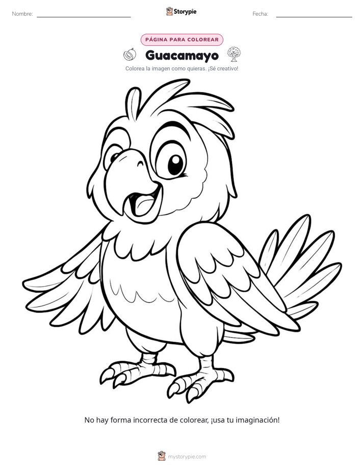 Página para Colorear