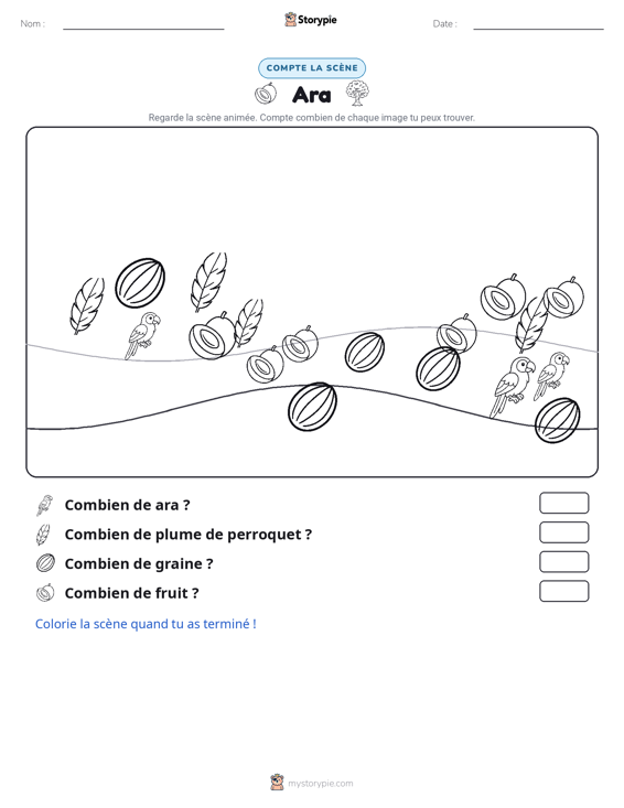 Scène de Comptage