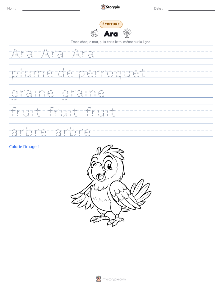 Pratique d'écriture