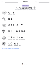 Xem trước tài liệu in sẵn Nạn phá rừng