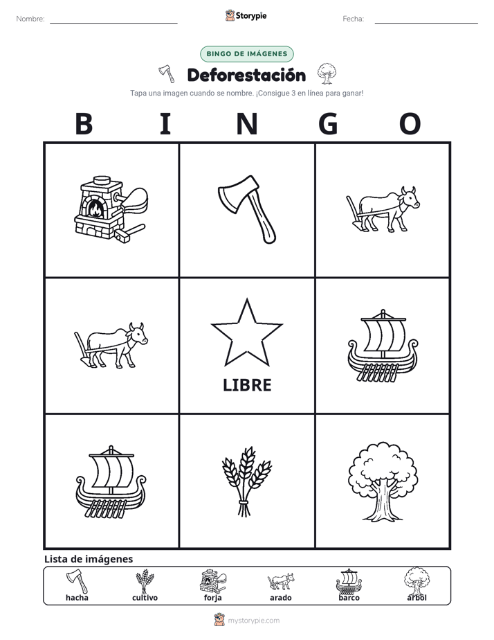 Bingo de Imágenes