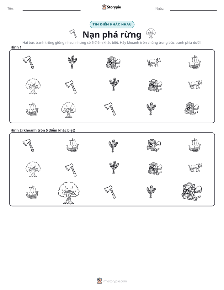 Tìm Sự Khác Biệt