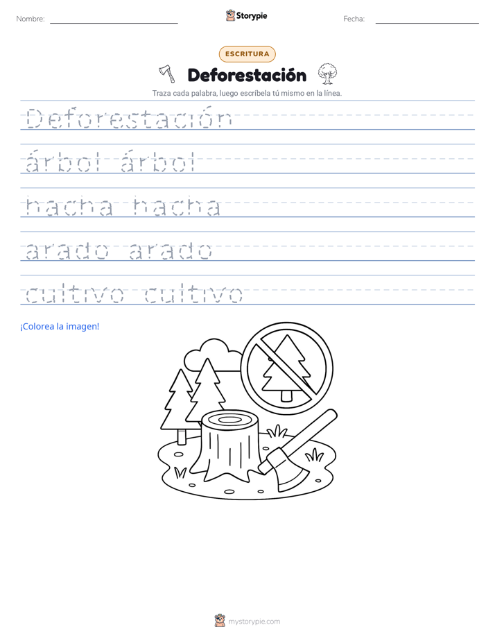 Práctica de Escritura