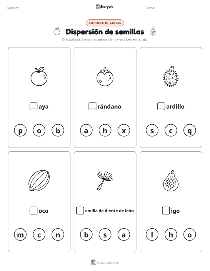 Sonidos Iniciales