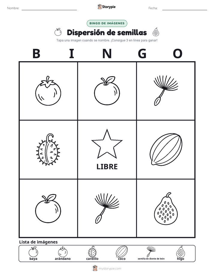 Bingo de Imágenes