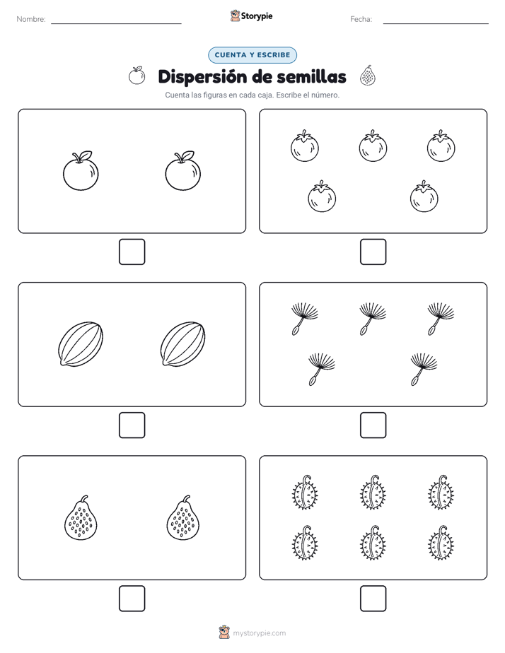 Cuenta y Escribe