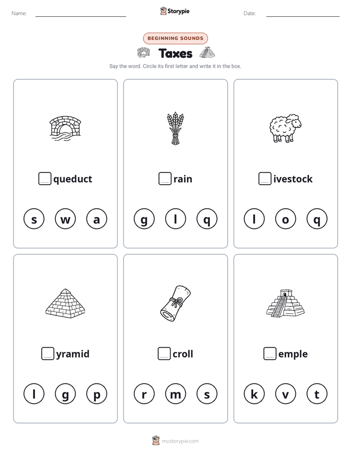 Beginning Sounds