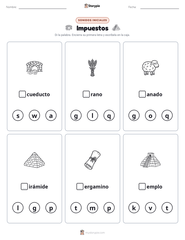 Sonidos Iniciales