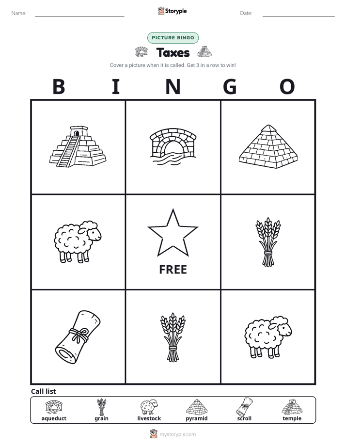 Picture Bingo