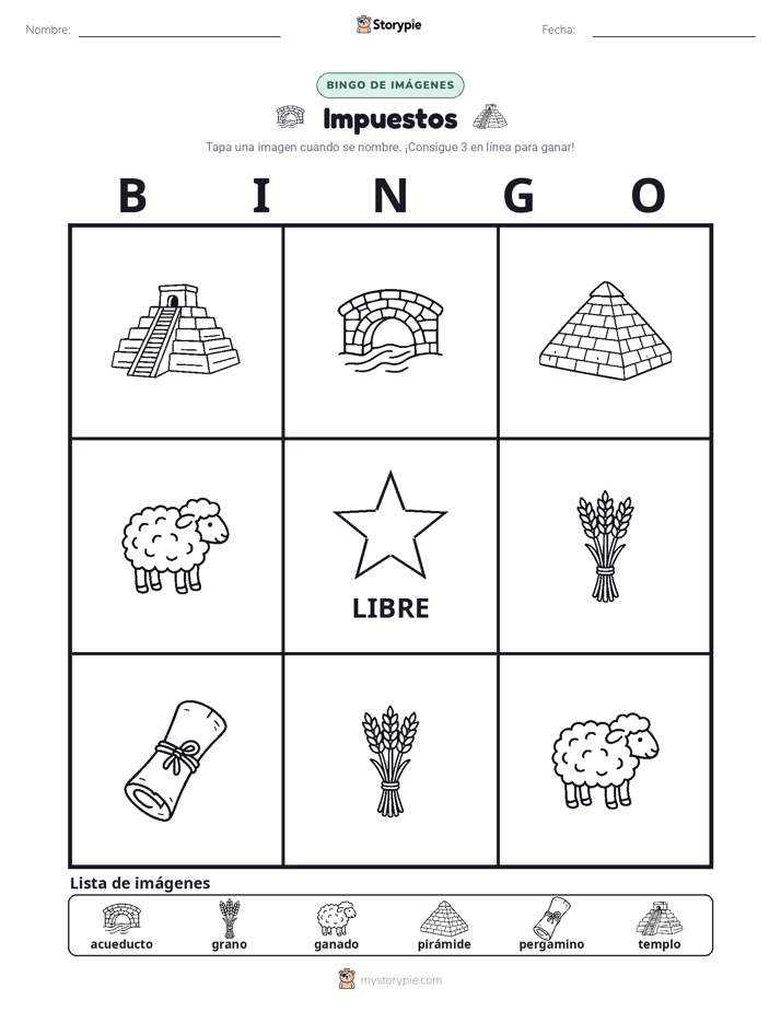 Bingo de Imágenes