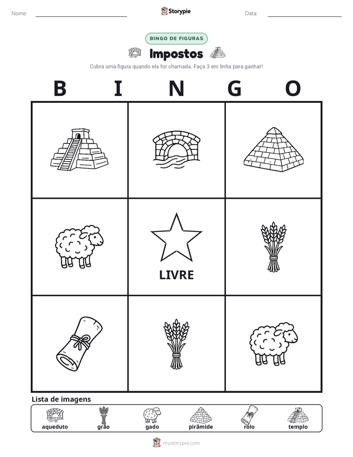 Bingo de Imagens