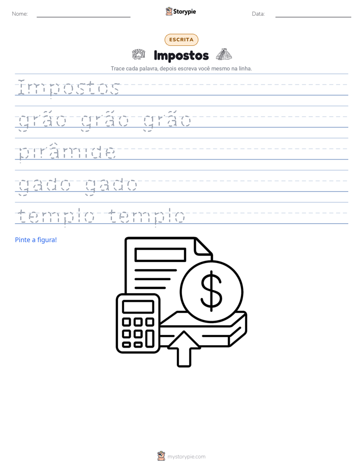 Prática de Escrita