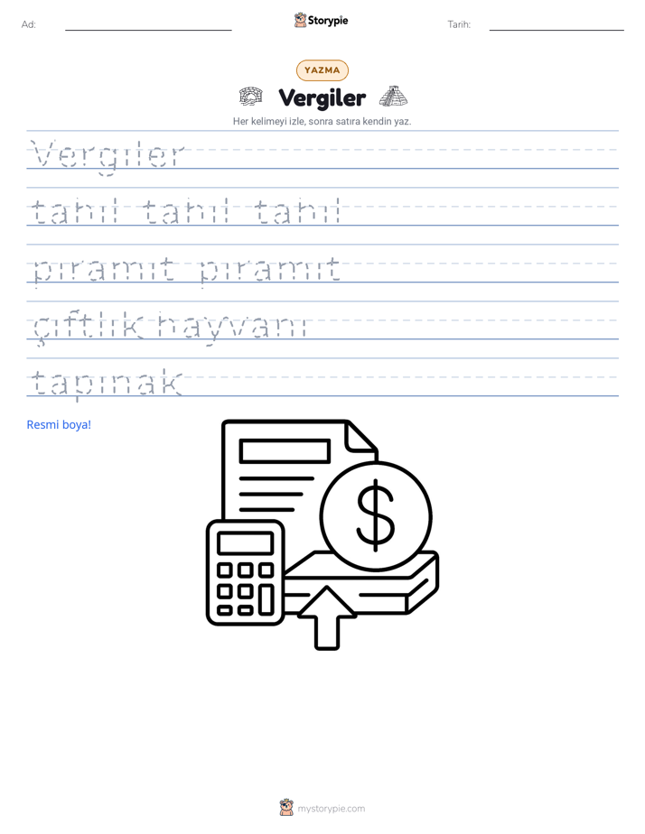 Yazma Pratiği
