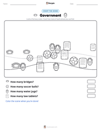 Government printable worksheet preview