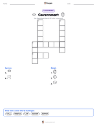 Government printable worksheet preview