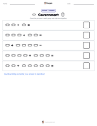 Government printable worksheet preview