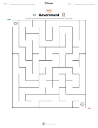Government printable worksheet preview