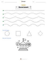 Government printable worksheet preview