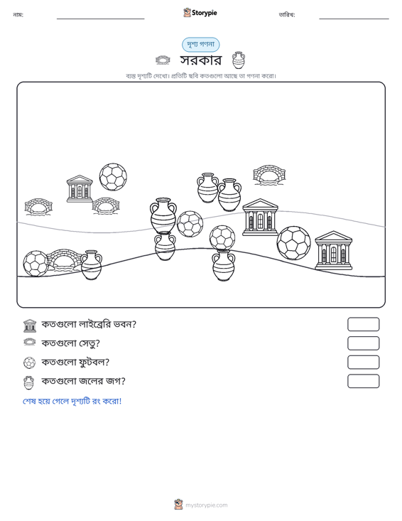গণনা দৃশ্য