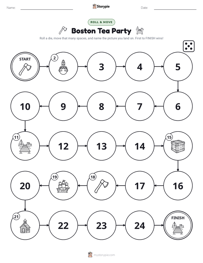 Roll & Move Game