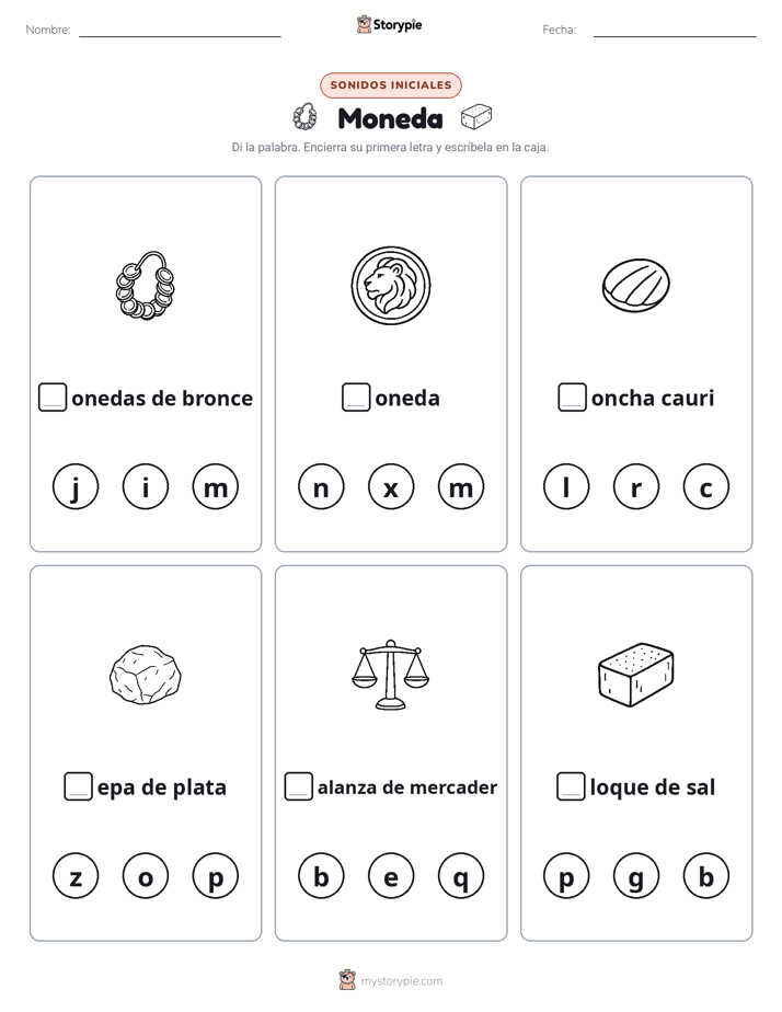 Sonidos Iniciales