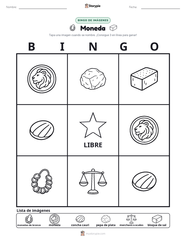 Bingo de Imágenes