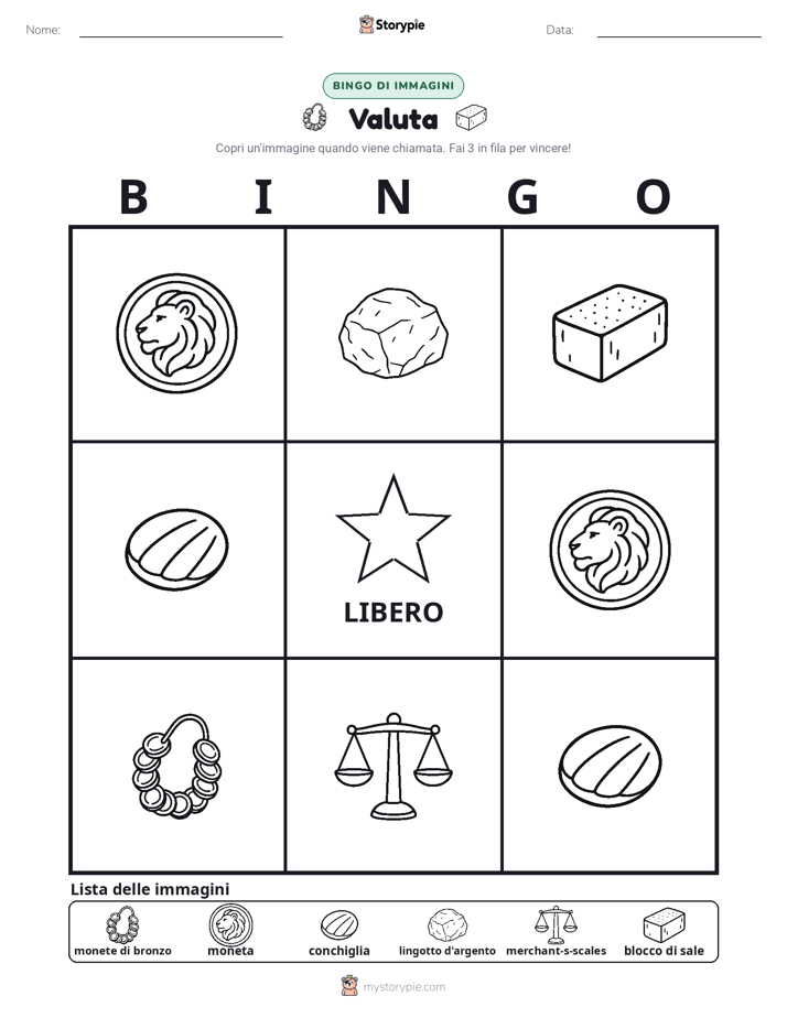 Bingo delle Immagini