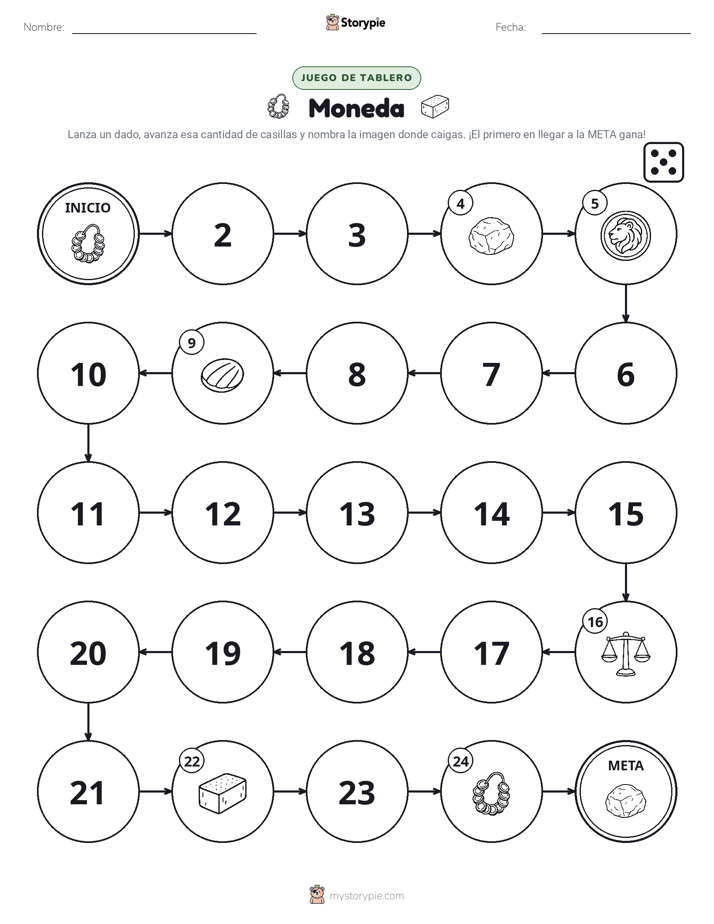 Juego de Rueda y Avanza