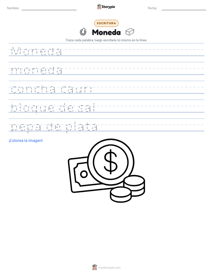 Práctica de Escritura