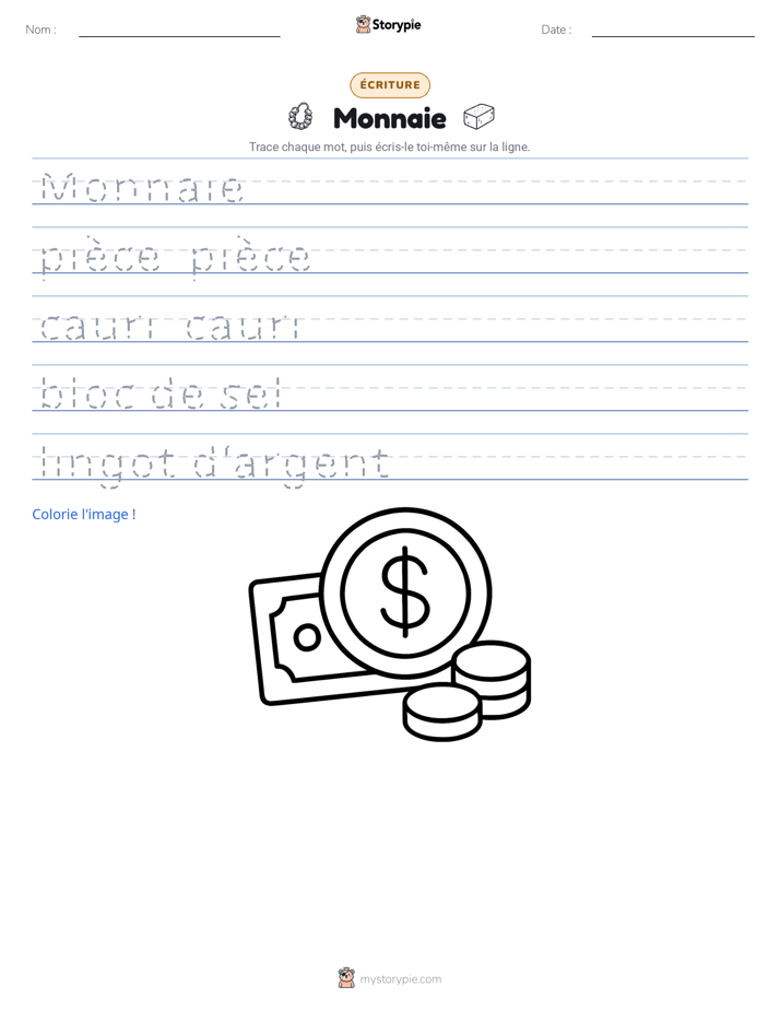 Pratique d'écriture